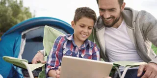 Wifi op de camping Aart Kok vouwwagen kopen