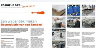Een Zambezi wagenbak maken.