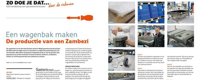 Een Zambezi wagenbak maken.