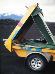 Aart Kok Zambezi tenttrailer vouwwagen open IJsland