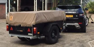 De Kariba tenttrailer off road Aart Kok vouwwagen kopen