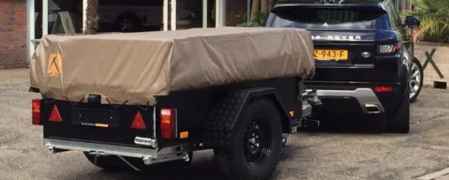 De Kariba tenttrailer off road Aart Kok vouwwagen kopen