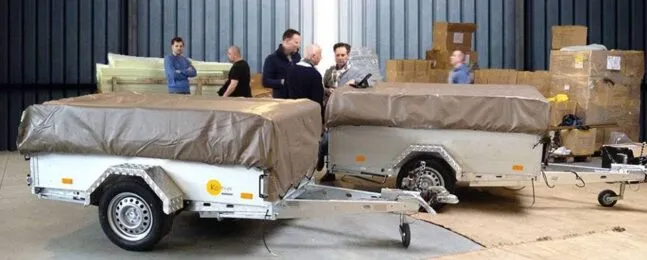 De Tent & Trailer in XL uitvoering