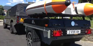 Zambezi River Lodge hardtop tenttrailer Aart Kok vouwwagen kopen