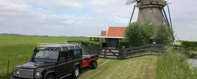 Aart Kok Zambezi River Lodge hardtop tenttrailer