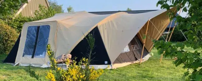 Aart Kok River Lodge vouwwagen met boogluifel én varioluifel kopen