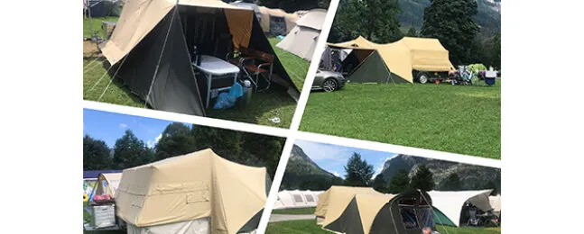Aart Kok vouwwagens in Oostenrijk