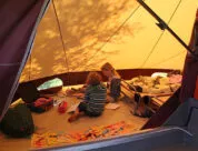 Zambezi achtertent tenttrailer