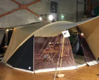 Aart Kok River Lodge vouwwagen met horgaas voorwand