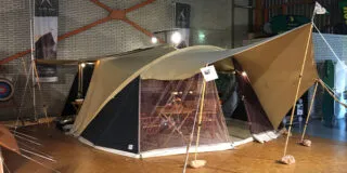 Aart Kok River Lodge vouwwagen met horgaas voorwand