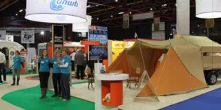 Aart Kok Adventure vouwwagens op de beurs