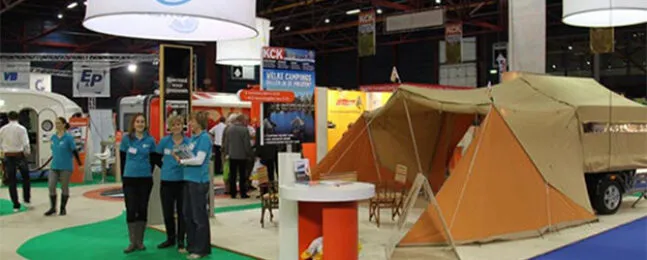 Aart Kok Adventure vouwwagens op de beurs