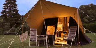 Aart Kok Adventure Tuareg vouwwagen op de camping