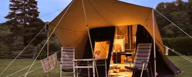 Aart Kok Adventure Tuareg vouwwagen op de camping
