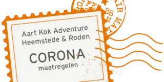 Corona maatregelen Aart Kok Adventure