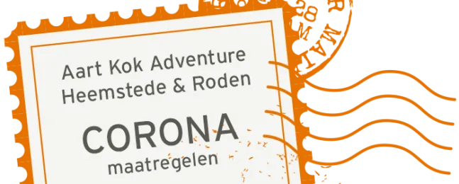 Corona maatregelen Aart Kok Adventure