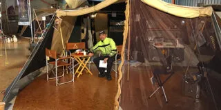 Onze chauffeur is beretrots op de Aart Kok vouwwagens