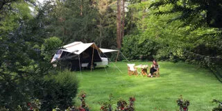 Aart Kok Zambezi tenttrailer op de camping