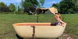 Aart Kok Kavango vouwwagen op de camping