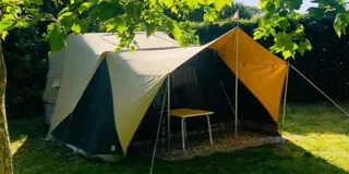 Aart Kok Kavango vouwwagen op camping
