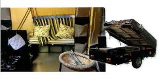 Aart Kok loungebank voor vouwwagens in CampingLIfe Magazine