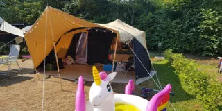 Aart Kok Livingstone River Lodge op camping
