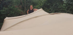 Aart Kok Livingstone River Lodge vouwwagen panoramadak