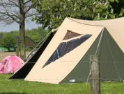 Groene Aart Kok River Lodge vouwwagen
