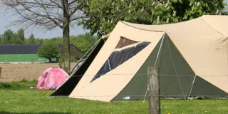 Groene Aart Kok River Lodge vouwwagen