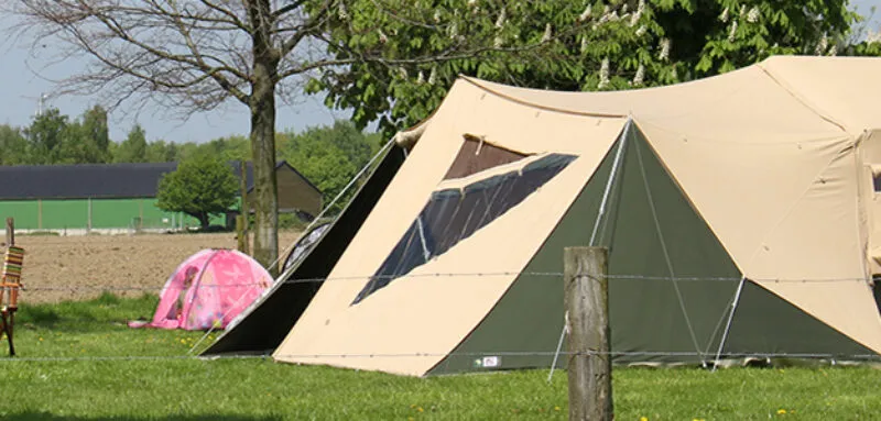 Groene Aart Kok River Lodge vouwwagen