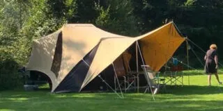 Aart Kok Tuareg vouwwagen op camping