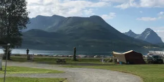 Aart Kok Zambezi Original op camping in Noorwegen