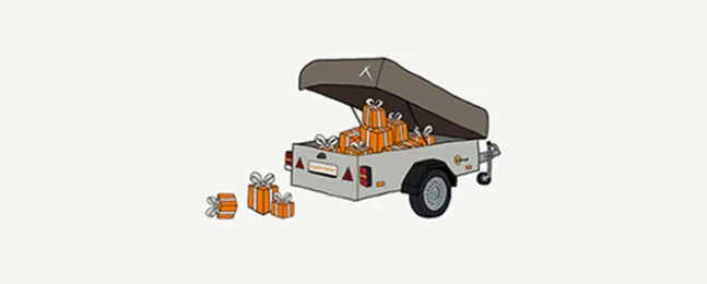 Aart Kok Adventure Black Friday illustratie