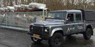 Transport levering vouwwagens bij Aart Kok Adventure Heemstede