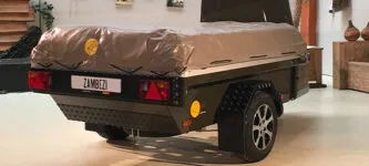 Zambezi River Lodge LTD Olijfgroen tenttrailer
