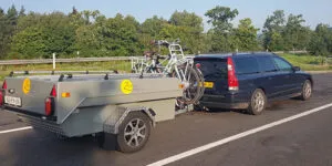 Zambezi Original zonder keuken met fietsen