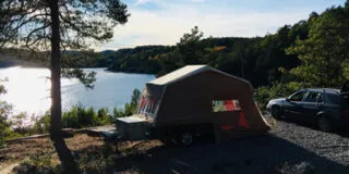 Aart Kok Zambezi Original tenttrailer Noorwegen