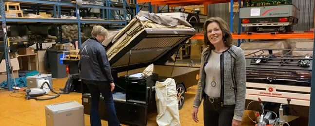 Kavango vouwwagen afleverklaar maken