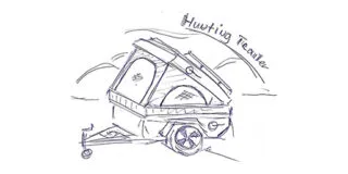 Zambezi vouwwagen Hunting Trailer