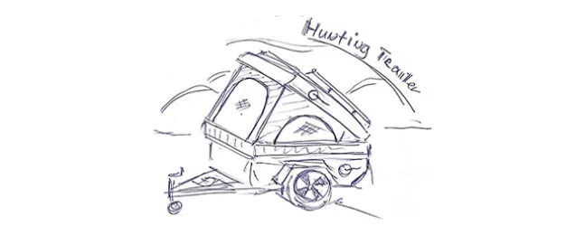 Zambezi vouwwagen Hunting Trailer
