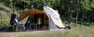 Aart Kok Zambezi River Lodge vouwwagen in Frankrijk