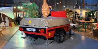 Aart Kok Zambezi vouwwagen rood