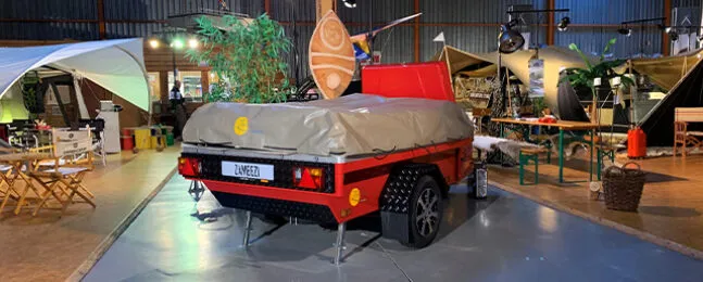 Aart Kok Zambezi vouwwagen rood
