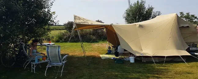 Aart Kok River Camp vouwwagen met varioluifel