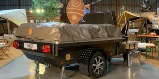 aanbieding Zambezi River Lodge vouwwagen olijfgroen