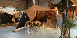 Tuareg horgaas voorwanden set voor vouwwagen