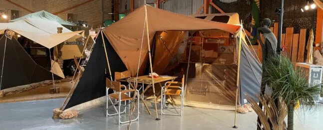 Tuareg horgaas voorwanden set voor vouwwagen