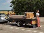 Livingstone onderweg met keuken