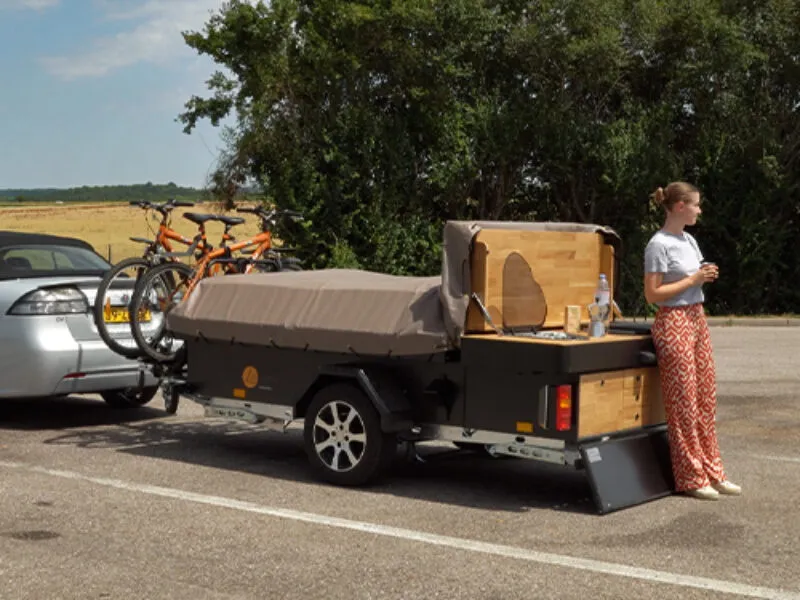 Livingstone onderweg met keuken